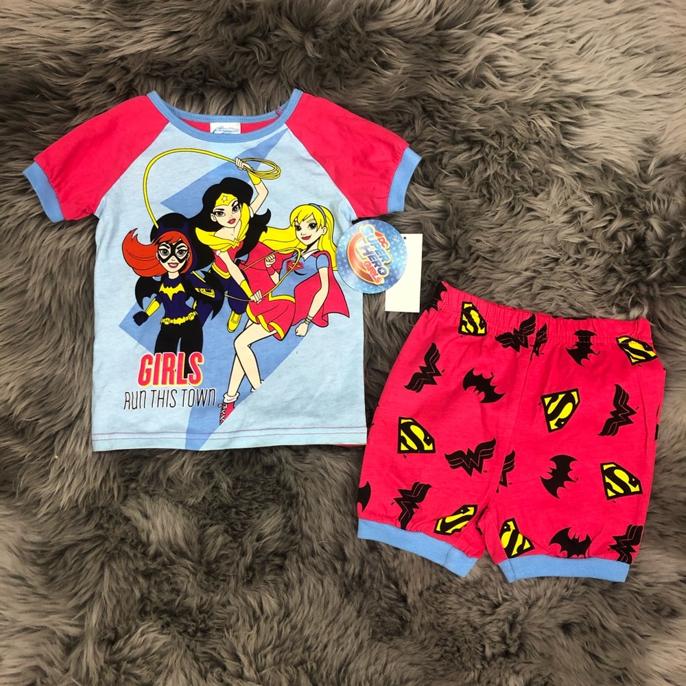 DC Comics | Girls Super Hero Pyjama Set | Various sizes